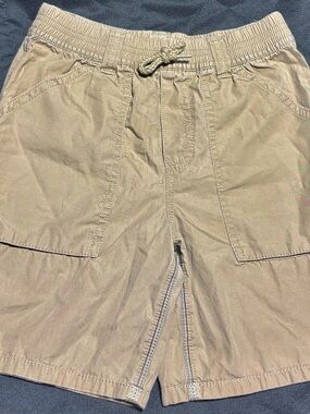 Carters Boys Shorts Size 5 Khaki Elastic Waist Drawstring Casual Shorts